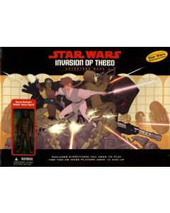 Star Wars POTJ Accessories Boxed Invasion of Theed Adventure Game (with Rorworr figure)