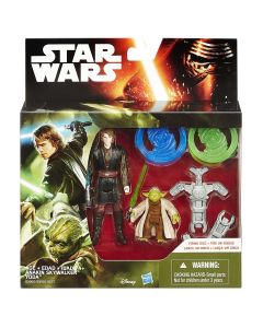 Star Wars: The Force Awakens Boxed 3.75" Mission 2 Pack-Anakin Skywalker & Yoda Action Figure