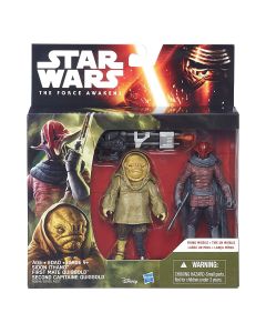 Star Wars: The Force Awakens Boxed 3.75" Mission 2 Pack-Sidon Ithano & First Mate Quiggold Action Figures