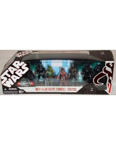 30th Anniversary Exclusive Republic Elite Forces Mandalorians & Omega Squad Set