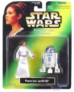 Star Wars Power of the Force 2 Leia Collection Leia with R2-D2