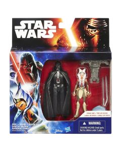 Star Wars: The Force Awakens Mission 2-Pack Boxed 3.75" Darth Vader & Ahsoka Tano Action Figures