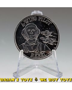 Vintage Star Wars POTF A-Wing Pilot Coin