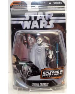 Saga 2 Heroes & Villains Collection Carded 3.75" General Grievous (Exploding Body) Action Figure