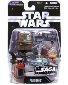 Star Wars Saga 2 Basic Carded Power Droid Action Figure