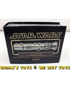 Star Wars Master Replicas Darth Maul (TPM) .45 Scale Battle-Damaged Lightsaber