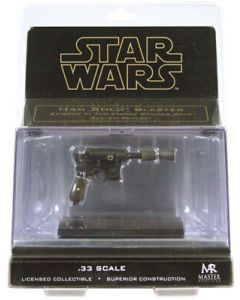 Star Wars Master Replicas ESB Han Solo Scaled Replica Blaster 2006 Convention Exclusive