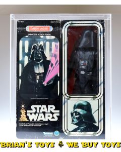 Vintage Kenner Star Wars Boxed 12-Inch Series Darth Vader Action Figure AFA 60 EX (B60 W80 F80) #11869042
