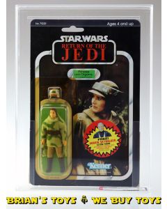 Vintage Kenner Star Wars ROTJ Carded 3.75" Princess Leia Organa Figure AFA 80+ Y-NM (C80 B85 F90) #11957333