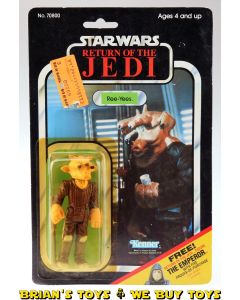 Vintage Kenner Star Wars Carded ROTJ Ree-Yees Action Figure C7Y #2