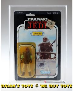 Vintage Kenner Star Wars ROTJ Carded 3.75" Weequay Action Figure AFA 85 Y-NM+ (C80 B85 F85) #11030202