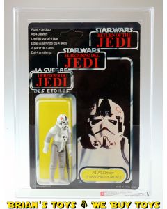 Vintage Palitoy Star Wars Carded Tri-Logo 70 Back-B AT-AT Driver Etched Blister Hard Torso Action Figure AFA 80 NM (C80 B80 F80)  #11954965