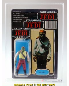 Vintage Palitoy Star Wars Carded Tri-Logo 70 Back-D Barada Clipper Mini-Catalog Action Figure AFA 80 NM (C80 B80 F80)  #12059263