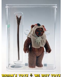 Vintage Kenner Star Wars Loose POTF Paploo Action Figure AFA 80 NM #11193942