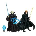 2008 Legacy Coll. EU 2-Pack Carded Clone Emperor & Luke Skywalker (Jedi) C-9