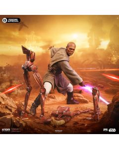 Sideshow Star Wars Iron Studios 1:10 Scale Statue Mace Windu
