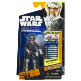 STAR WARS LEGACY HAN SOLO HOTH GEAR 3.75/" FIGURE