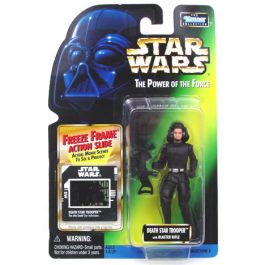 STAR WARS 1998 FREEZE FRAME REE-YEES AND DEATH STAR TROOPER NEW ON CARDS. 