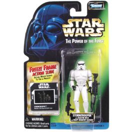Power of the Force Freeze Frame Stormtrooper Action Figure for sale online Kenner Star Wars 
