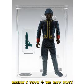 Vintage Kenner Star Wars Loose HK Bespin Guard (Black) Action Figure AFA 80 NM #11115441