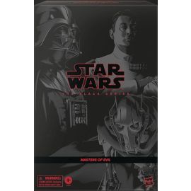 Star Wars The Black Series Boxed 6" Darth Vader / Grand Admiral Thrawn / General Grievous 3-Pack