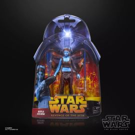 Star Wars The Black Series Carded 6" Aayla Secura (ROTS Card)