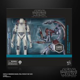 Star Wars The Black Series Boxed 6" KX Security Droid Enforcer & Droideka Action Figure