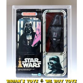 Vintage Kenner Star Wars Boxed 12-Inch Series Darth Vader Action Figure AFA 60 EX (B60 W80 F80) #11869042