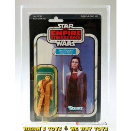 Vintage Kenner Star Wars Carded ESB 41 Back-D Leia (Bespin Gown) Action Figure AFA 75+ Y-EX+/NM (C75 B80 F80)  #11715183