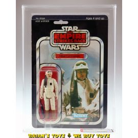 Vintage Kenner Star Wars Carded ESB 41 Back-E Rebel Commander Action Figure AFA 75+ EX+/NM (C75 B80 F80) #11645121
