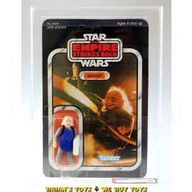 Vintage Kenner Star Wars Carded ESB 41 Back-C Ugnaught Action Figure AFA 80 NM (C75 B80 F80)  #18625386