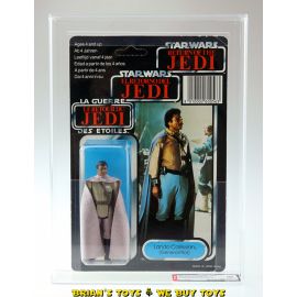 Vintage Palitoy Star Wars Carded Tri-Logo 70 Back-D Lando (General Pilot) Clipper Mini-Catalog Action Figure AFA 80 NM (C75 B80 F85)  #17175381