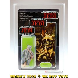Vintage Palitoy Star Wars Carded Tri-Logo 70 Back-B Teebo Action Figure AFA 85 NM+ (C85 B85 F80) #11910788
