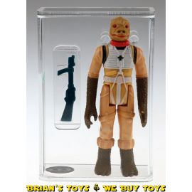 Vintage Kenner Star Wars Loose HK Bossk Orange Head / Flat Paint Action Figure AFA 75 EX+/NM #11402270