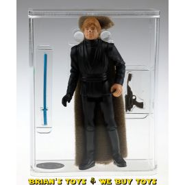 Vintage Kenner Star Wars Loose HK Luke (Jedi Knight) Blue Saber Action Figure AFA 75+ EX+/NM #12060382