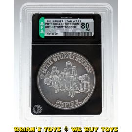 Vintage Kenner Star Wars POTF Collectors Coin Hoth Stormtrooper AFA 80 NM #11819899