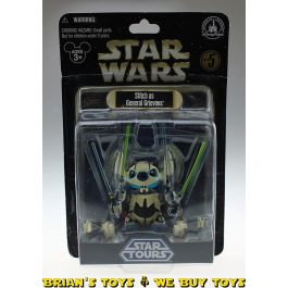Star Wars 2011 Star Tours Carded Stitch as General Grievous Action