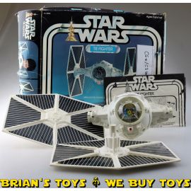 Vintage Star Wars Boxed TIE Fighter Vehicle (C6 with C3 Box)