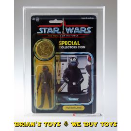 Vintage Kenner Star Wars POTF 92 Back Imperial Gunner Action Figure AFA 75+ Y-EX+/NM (C80 B75 F85) #11986204