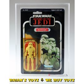 Vintage Kenner Star Wars ROTJ Carded 3.75" Stormtrooper Figure AFA 80+ Y-NM (C80 B85 F85) #11512471