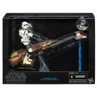 Black Series 6" Deluxe Boxed Speeder Bike with Scout Trooper