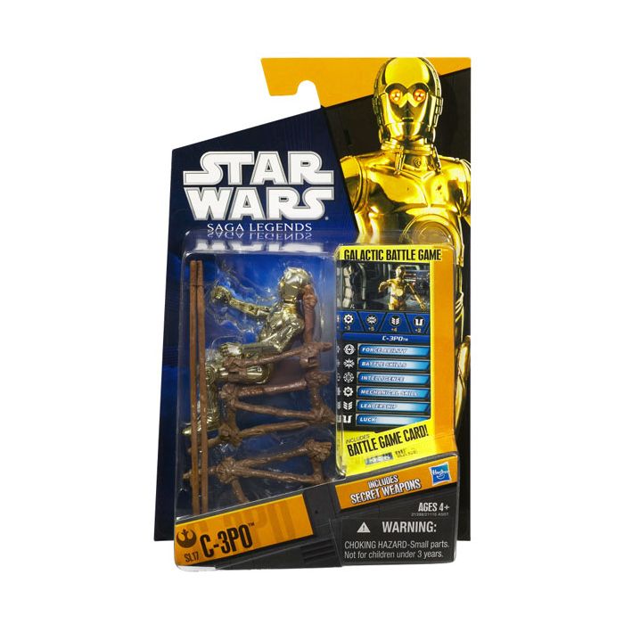 2010 Legacy Saga Legends C-3PO (Ewok Throne) Brian's Toys