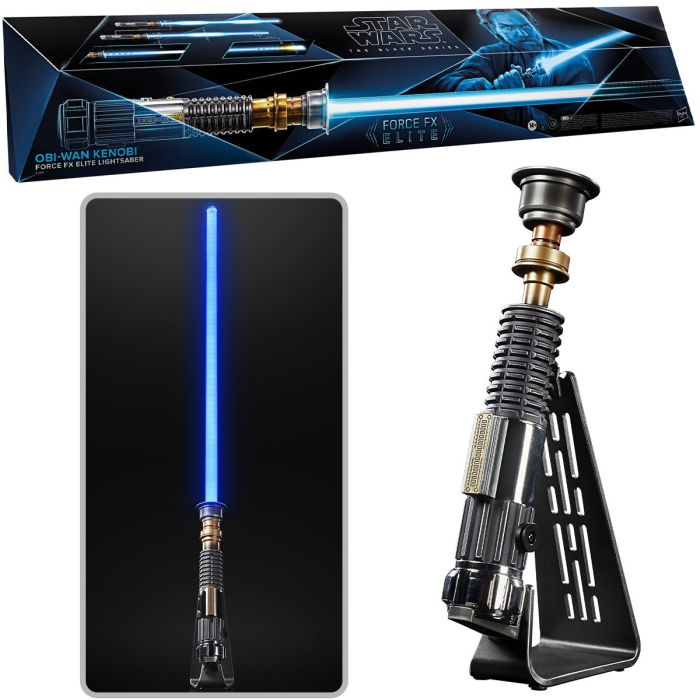Obi-Wan Kenobi Force FX Lightsaber Prop Replica Brian's Toys