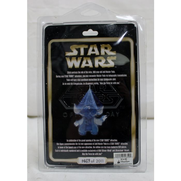 SW Star Tours Stitch As Yoda Holo Action Fig #669 Brian's Toys