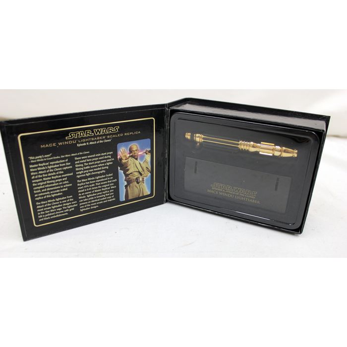 Hasbro STAR WARS スターウォーズ MASTER REPLICAS Star Wars Master Replicas Mace Windu (Attack of the Clones) .45