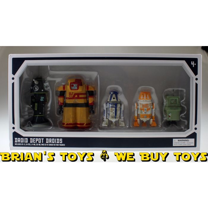 k*5様 Star Wars Droid Factory BOX DROIDS Disney Store Star Wars Droid Factory Droid Depot Droids 5-Pack (R1