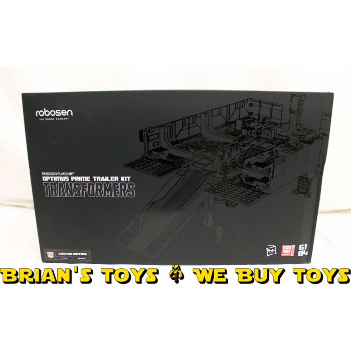 Transformers Robosen Flagship Optimus Prime Trailer Kit Limited