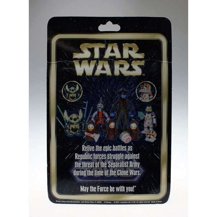 Star Wars 2011 Star Tours Carded Stitch as General Grievous Action