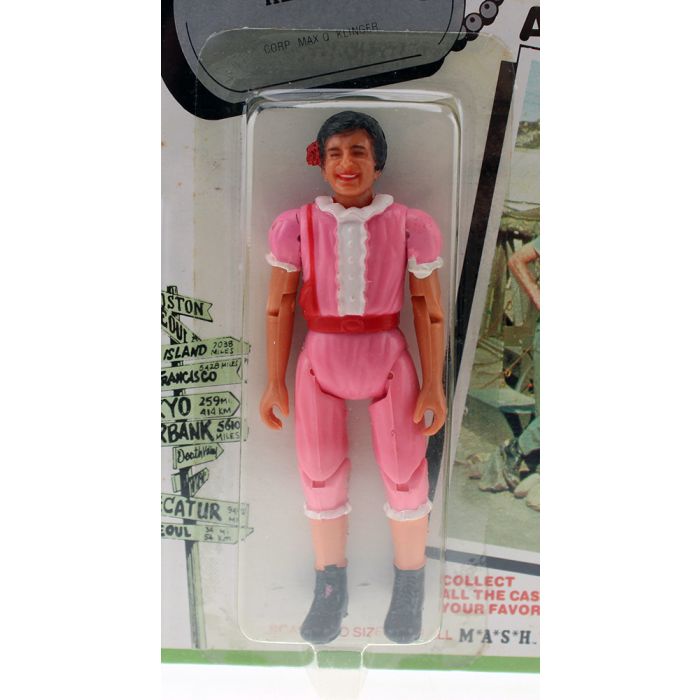 Vintage M*A*S*H 3 3/4 Inch Series Klinger in Drag AFA 70 Y-EX+