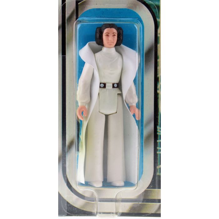 Vintage Kenner Star Wars Carded 12 Back-C Princess Leia Organa